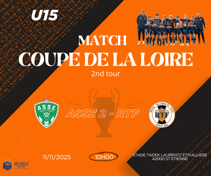 Coupe de la Loire U15- 2nd tour